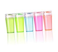 Gogogmee 5 ensembles Manucure Silicone Multi Usage pour Nail Art avec Pochoirs Variés Accessoires et Durables pour Salon de Beauté et Usage Personnel
