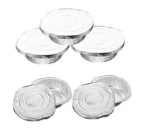 Gogogmee 5 ensembles Paniers Papier Aluminium pour Camping Paniers de Cuisson Polyvalents Résistants Adaptés Au Micro Ondes Four et Friteuse à Air Ustensiles pour Barbecue et Cuisson Plein