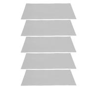Gogogmee 5 Feuilles Stickers Route pour Maquette Autocollantes Gris Miniatures pour Décor de Diorama Urbain et Modélisme Ferroviaire