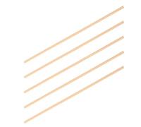 Gogogmee 5 Moulures en Bois pour Maison de Poupée Accessoires Miniatures Plinthes Décoratives en Bois Mini-Baguettes pour Bricolage Finition Rustique et Contemporaine Kit 5 Pièces