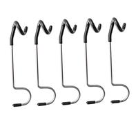 Gogogmee 5 pièces Crochets S pour Lampe de Camping Lot de Supports Polyvalents Inoxydable pour Suspendre Lanternes et Sacs Accessoires Pratiques pour Poteaux et Tentes Extérieur