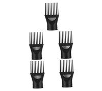 Gogogmee 5 pièces Embout Peigne Sèche-cheveux Buse Large Résistante et Légère Diffuseur Anti-frisottis pour Frisottis et Coiffage Volumineux
