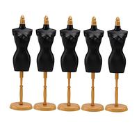 Gogogmee 5 Pièces Mannequins Couture Matériau Écologique pour Vitrine Figurines Supports Démonstration Vêtements Poupées DIY sans Burrs Sécurisés Garçon Fille