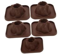 Gogogmee 5 pièces Modèle Volcanique Scientifique DIY Maquette pour Expériences et Démonstrations Accessoire Éducatif pour Expériences Scientifiques