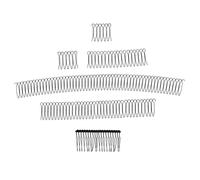 Gogogmee 5 pièces Peignes Invisibles Forme de U pour Fixation de Coiffure Clips Pinces Légers et Antidérapants Accessoires Cheveux Courts pour Femmes Lot de Maintien Sécurisé sans