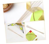 Gogogmee 50 Pièces Bamboo Craft Sticks pour Fabrication de et Lanternes Supports et Non Finition Accessoires DIY pour Projets Créatifs et Modélisme