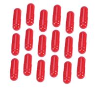 Gogogmee 50 Pièces Capsules de Faux Sang Comestible pour Bouche Maquillage Halloween Réaliste Capsules de Sang Lavables pour Effets Spéciaux Accessoires de Farce et Théâtre Lot