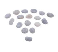 Gogogmee 50 Pièces Galets Peints pour Garçon Fille Cailloux Lisses DIY Créatifs Pierres Polies Couleurs Mélangées pour Peinture Décorative et Artisanale