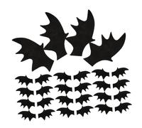 Gogogmee 50pièces Aile De Chauve-souris Diy Pour Halloween Accessoire Vestimentaire Artisanal Petite Aile De Chauve-souris Pour Chaussures Et Vêtements