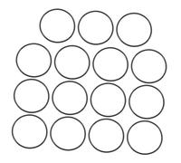 Gogogmee 50pièces Bracelets Silicone Extensibles Hypoallergéniques Simples Et Pratiques Pour Fêtes Anniversaires Et Loisirs Créatifs Lot