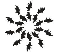 Gogogmee 50pièces Lot De Ailes De Chauve-souris Pour Bricolage Décoration De Vêtements Et Accessoires Halloween Ailes Petites Et Réalistes