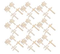 Gogogmee 50pièces Mini Wooden Road Signs for Kids Educational Toy DIY Blank Toddler Traffic Signs for Dollhouse Creative Decorative Message Boards and Play