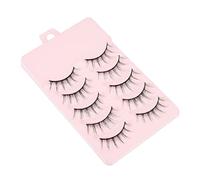 Gogogmee 5paires Lot Faux Cils Épais Et Volumineux Cils Multicouches Et Denses Fausse Réutilisables Pour Maquillage