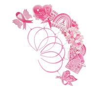 Gogogmee 5pièces Bandeau De Sensibilisation Au Cancer Sein Couvre-chef De Fête Ruban Accessoire De Photomaton Pour Femmes Pour Fêtes Thématiques Et Événements