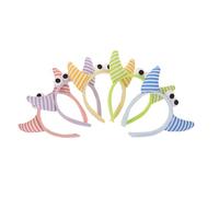 Gogogmee 5pièces Lot de Serre-têtes Décoratifs à Cornes pour Cosplay Bandeau Élastique pour Filles et Femmes Accessoire de Fête