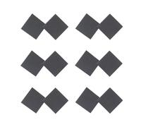 Gogogmee 6 paires Autocollants Antidérapants pour Chaussures à Talons Hauts Résistants à Usure Noir Semelles Adhésives pour Meilleure Adhérence et Du Bruit