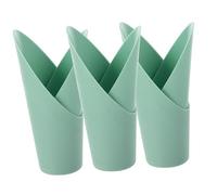 Gogogmee 6 Pièces de Jardin Garçon Fille Légeres et Ergonomiques pour Plantation et Rempotage Outils Plastique pour Sol Kit de Jardinage Compact et Facile à Transporter