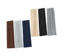 Gogogmee 6 pièces Lot de Bandeaux Coton Élastiques Accessoires de Sport Idéaux pour Yoga Course et Activités Physiques Confort et Maintien Optimal des Cheveux