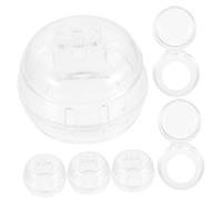 Gogogmee 6 pièces Protection Bouton Sécurité Garçon Fille Cache Boutons pour Plaque à Induction Four Lavage Transparent Anti-accident pour Électroménager