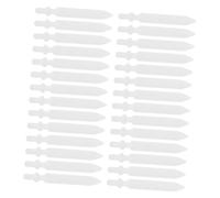 Gogogmee 60 Pièces Plume De Rechange Remplacements De Pointes De Stylos à Peinture Conseils Pour Marqueurs De Peinture Remplacements Des Pointes De Marqueur Nylon Blanche