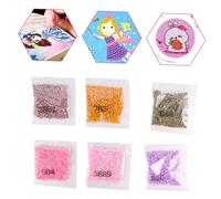 Gogogmee 60 Pièces Résine Rond Fond Plat pour Bijoux DIY Peinture Diamant Embellissement Créatif