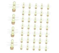 Gogogmee 60pièces Figurines Animaux Grand Modèle Insecte Fourmis pour Décorations De Jardin Et Terrasse
