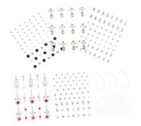 Gogogmee 6Feuilles Autocollants pour Visage de Bijoux de Corps Auto Adhésifs Pours Yeux Décoration Éblouissante pour Halloween Festivals et Événements Spéciaux