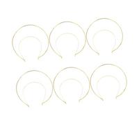 Gogogmee 6pièces Couronnes Métal Pour Cheveux Bandeaux Décoratifs Fête Accessoires Élégants Pour Célébrations Et Photographies