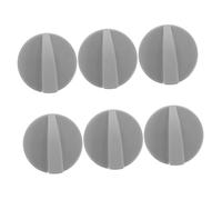 Gogogmee 6pièces Lot de Boutons De Commande pour Cuisine De Poupée Remplacement De Bouton De Brûleur Miniature Interrupteur De Température pour Appareils De Maison De Poupée