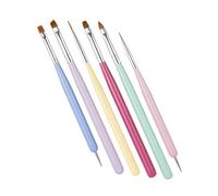 Gogogmee 6pièces Stylo Nail Art Pour Dessin Accessoire De Manucure Diy Stylo De Peinture Pour Ongles Outil De Coloration Kit