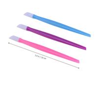 Gogogmee 72 pièces Bâtonnets de Nettoyage Ongles Plastique Kit Manucure Soins Ongles Pousse Cutcicules Nettoyeur pour Salon et Débutants