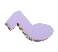 Gogogmee 72 Pièces Paper Cutouts Music Note Decorative Wall Art DIY Craft For Students Kindergarten Classroom Party