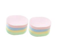 Gogogmee 8 Pièces Éponges de Lavage du Visage Épaisses, Nettoyage Rapide, Structure Épaisse, Éponges Légères pour Démaquillage et Soin Facial Couleur Aléatoire