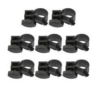 Gogogmee 8 Pièces Kit Clips Métal pour Support de Plateau de Chevalet Pliant Extérieur Accessoires Robustes pour Trépied de Peinture Fixation Sécurisée pour Atelier et Utilisation Plein Air