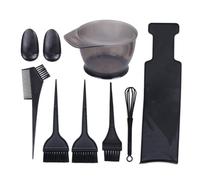 Gogogmee 8 pièces Kit de Teinture Cheveux avec Peigne Coloration Bol et Planche à Teindre Outils Professionnels Durables pour Salon et Usage Maison Accessoire Pratique pour DIY Coiffure
