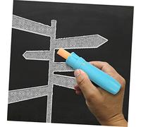 Gogogmee 8 Pièces Lot de Porte Craies Plastique Rallonge de Craie Hydrosoluble pour Tableau Pince Pratique pour Salle de Classe Rangement Poussière Couleurs Aléatoires