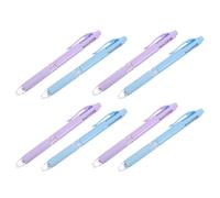 Gogogmee 8pièces Lot de Stylos à Bille Rétractables Encre Multicolore pour École et Bureau Stylos pour Coloriage Écriture et Dessin