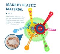 Gogogmee 9 pièces Baguettes Bulles Colorées pour Garçon Fille Baguette Légère et Facile à Utiliser Création de Bulles Géantes et Petites pour Activités Extérieures et Fêtes