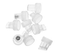 Gogogmee 9 Pièces Têtes de Remplacement pour Aspiration Faciale Plastique Robuste Accessoires Multifonctions pour Machine Embouts Efficaces pour Nettoyage Peau