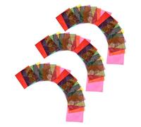 Gogogmee 90 Feuilles de Cellophane Colorée 10X10 CM - 7 Couleurs Transparent Film Diffuseur de Lumière pour Loisirs Créatifs Emballage Présent et Décorations DIY