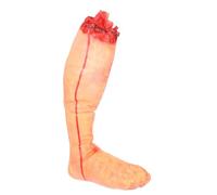 Gogogmee Accessoire de Farce Halloween - Fausse Jambe Cassée Réaliste Décoration D’Horreur Sanglante Partie du Corps Humain Factice Ornement Effrayant pour Fête Hantée Accessoire