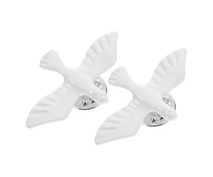 Gogogmee Accessoire en alliage de zinc, lot de 2 épingles pour cérémonies chrétiennes de communion et baptême unisexe