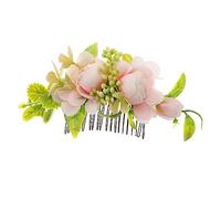 Gogogmee Accessoires De Cheveux De Mariée Pour Mariage Peigne À Cheveux En Fleur Pince Décoration Élégante En Soie