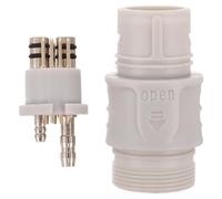 Gogogmee Accessoires de connexion à monter soi-même pour prise de soudage à l'hydrogène, ensemble de connecteurs pour stylo de soudage (prise et fiche), pour l'assemblage d'outils en