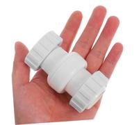 Gogogmee Adaptateur de Raccord Pivotant pour Tuyau de Piscine Kit avec Écrou et Anneau Pivotant pour Nettoyeur Étanche et Sécurisée