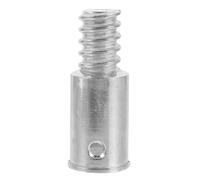 Gogogmee Adaptateur Embout Fileté 19 Mm en Aluminium et Inox pour Manche à Balai, Connecteur Robuste pour Rallonge Métallique, Accessoire Polyvalent pour Outils de Nettoyage Ménager