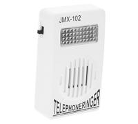 Gogogmee Amplificateur de Sonnerie Téléphone Fixe Blanc Amplificateur Volume Réglable sans Batterie Dispositif Compact pour Amélioration Tonalité Appel