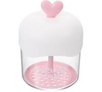 Gogogmee Appareil à Mousse Transparent Visage Générateur de Bulles Compact Mousseur Manuel pour Nettoyant Visage Flacon Moussant Pratique Usage Quotidien