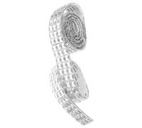 Gogogmee Autocollants Adhésifs pour Carrelage 3 CM X 10 MM Rouleau de Strass en Fibre de Verre Auto-Adhésif Décor DIY pour Murs la Cuisine et Salle de Bain Stickers Muraux Résistants à