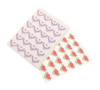 Gogogmee Autocollants pour Coins Photo en Papier Fruité Lot de 10 Pièces Adhésifs Auto-Collants pour Scrapbooking Protection et Décoration D’Album Photo